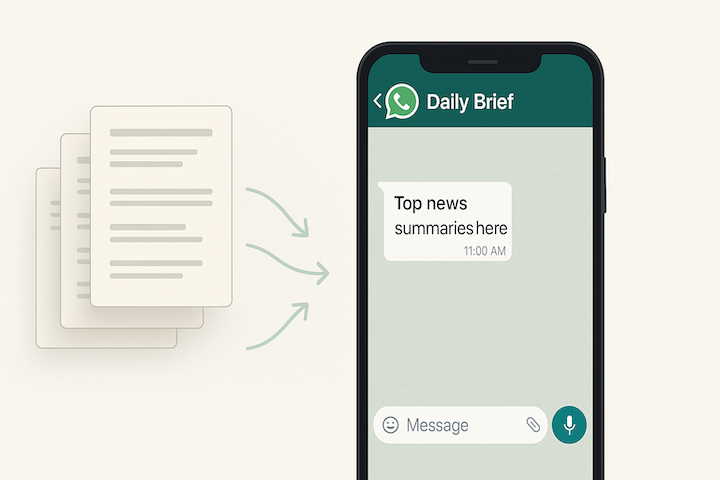 WhatsApp Daily Brief