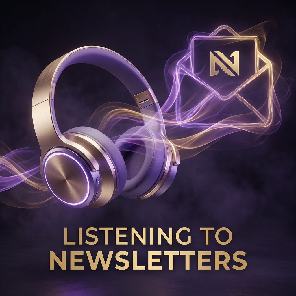 Audio Newsletter Headphones